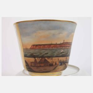 Große Ansichtentasse "Helgoland"