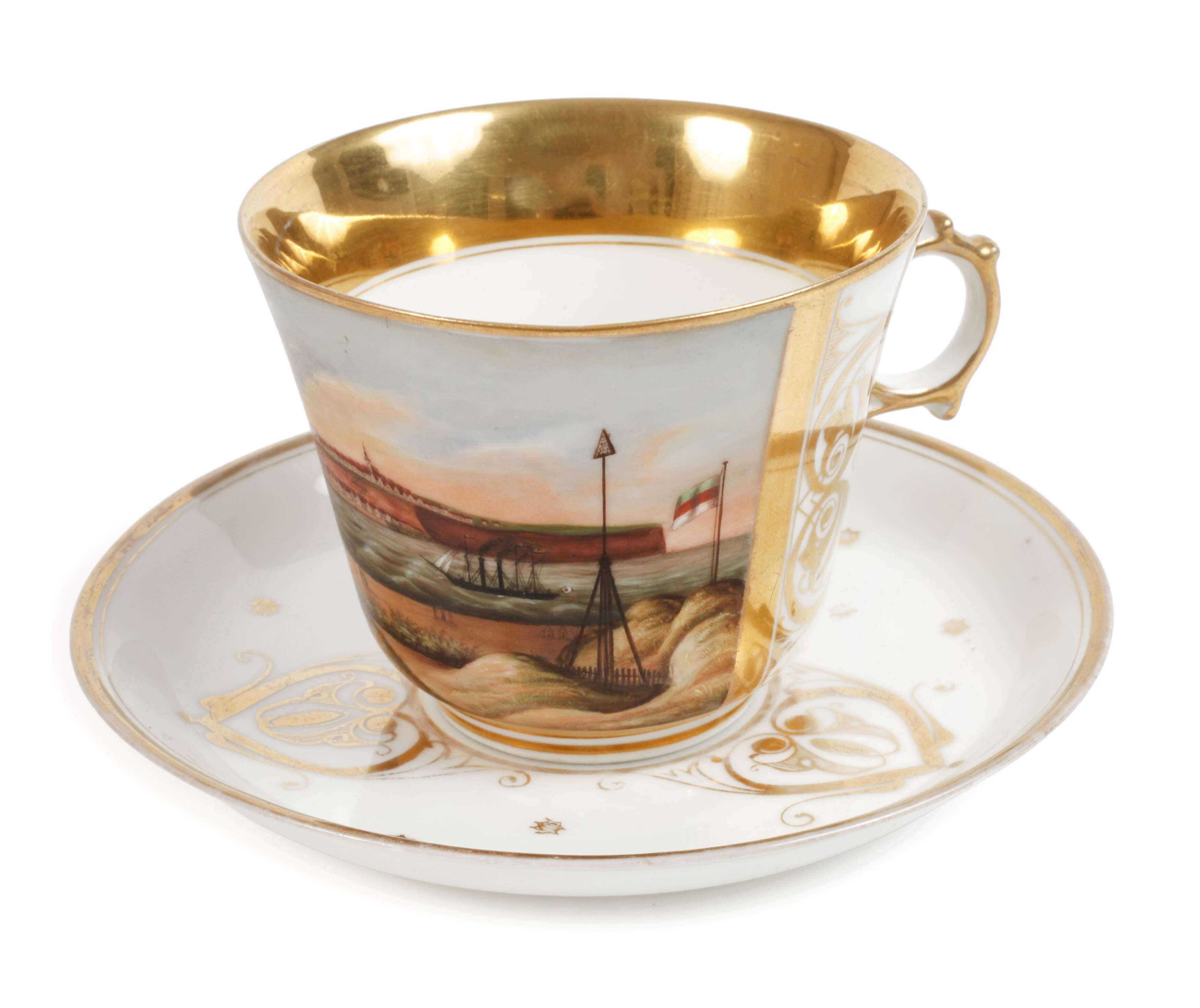 Große Ansichtentasse "Helgoland"