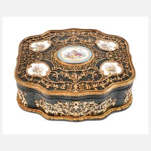Prunkschatulle im Sevrés-Stil