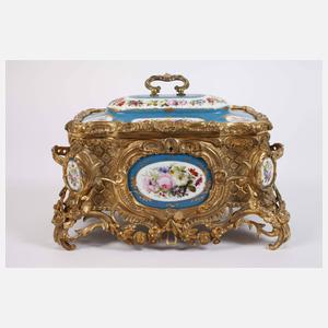 Prunkschatulle im Sevrés-Stil