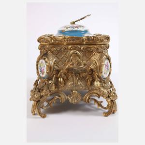 Prunkschatulle im Sevrés-Stil