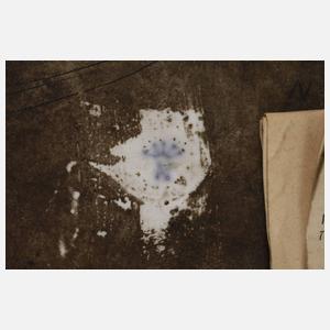 Capodimonte Bildtafel Adam und Eva im Paradies