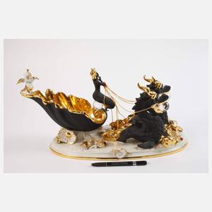 Capodimonte prunkvoller Tafelaufsatz