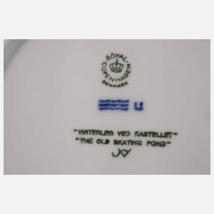 Kopenhagen Satz Weihnachtsteller