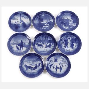 Kopenhagen Satz Weihnachtsteller