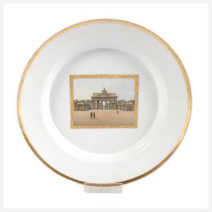 KPM Berlin Ansichtenteller Brandenburger Tor