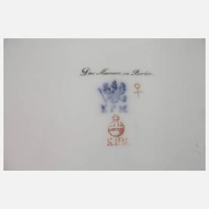 KPM Berlin Ansichtenteller Alte Museum Berlin