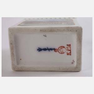 KPM Berlin Teedose Ansicht Schloss Sanssouci