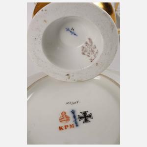 KPM Berlin Portraittasse Friedrich Wilhelm III.