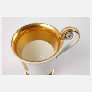 KPM Berlin Portraittasse Friedrich Wilhelm III.