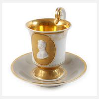 KPM Berlin Portraittasse Friedrich Wilhelm III.111