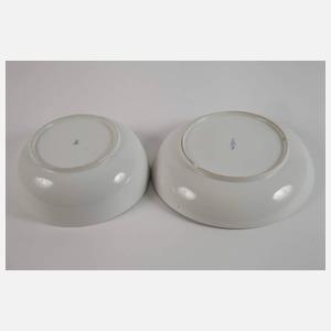 Meissen Konvolut Schalen Blumenmalerei
