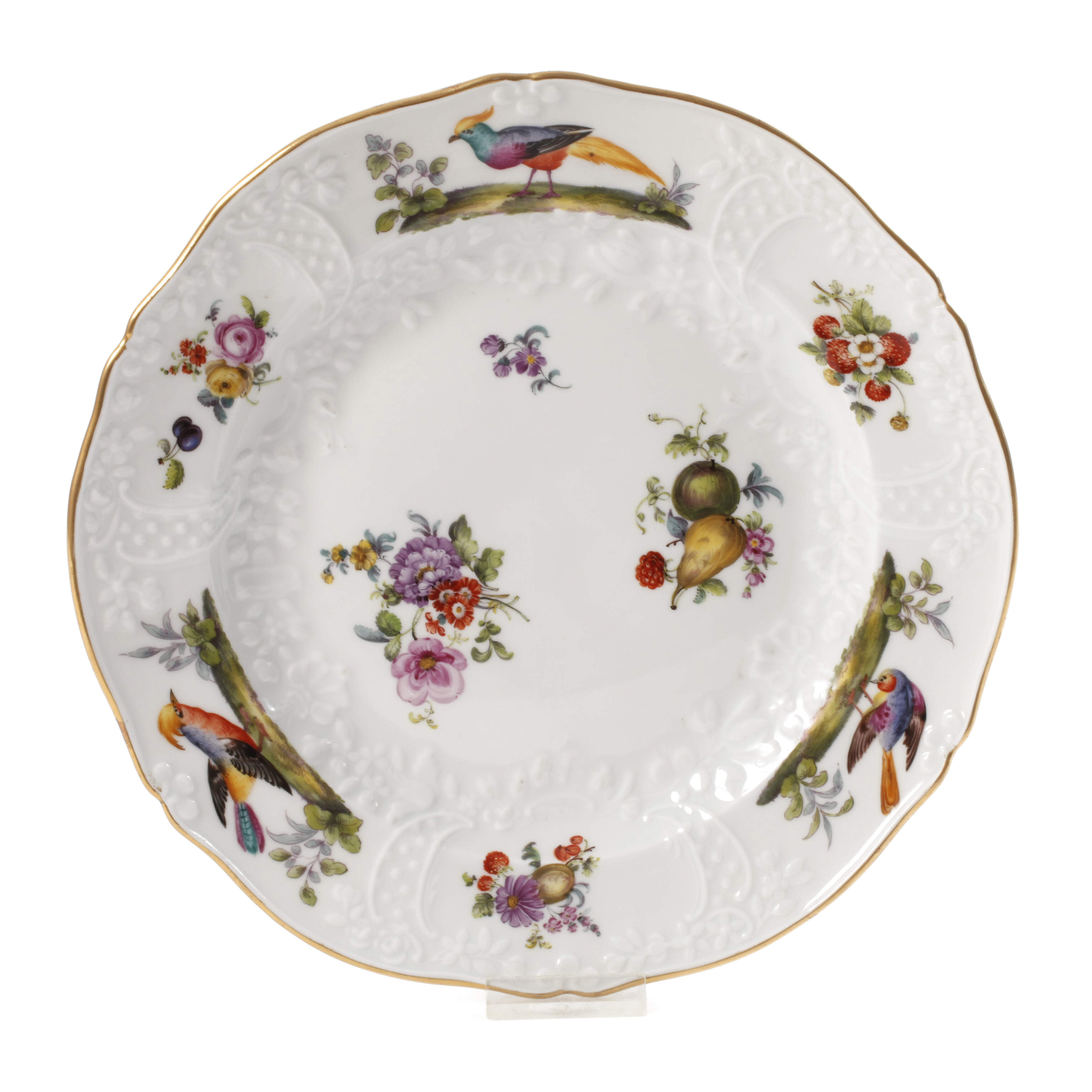 Speiseteller aus dem Tafelservice für Friedrich II.