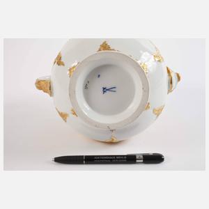 Meissen prunkvolle Teekanne "B-Form"