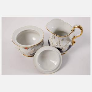 Meissen prunkvolles Kaffeeservice "B-Form"