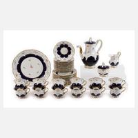 Meissen prunkvolles Kaffeeservice "B-Form"111