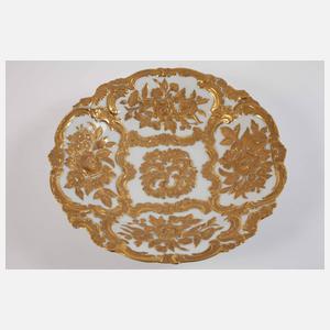 Meissen Prunkschale Reliefdekor