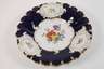 Meissen Prunkschale "Blumenbukett/Blaufond"