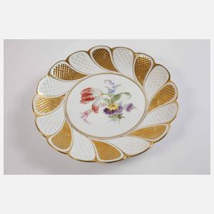 Meissen Gebäckschale "Blumenbukett"