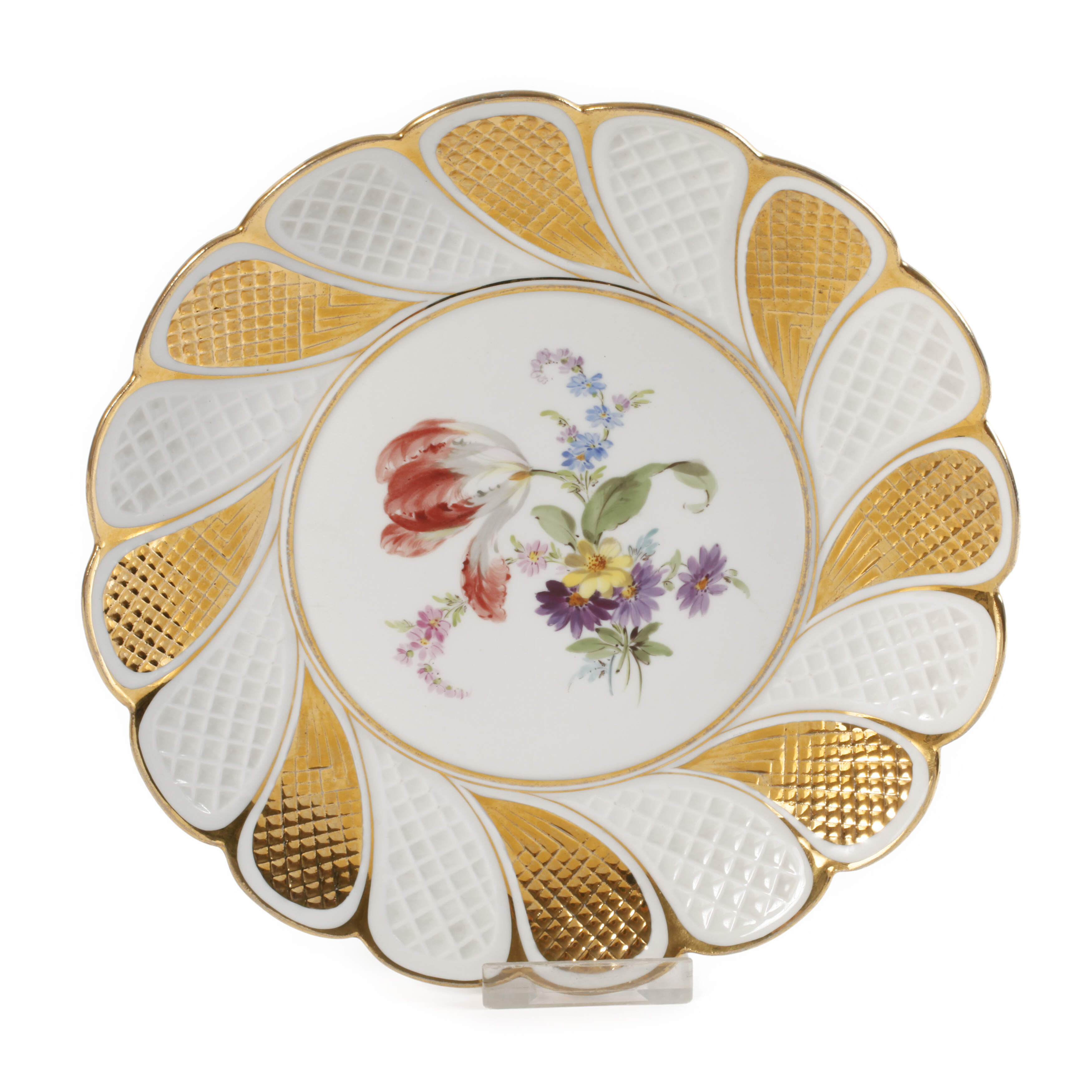 Meissen Gebäckschale "Blumenbukett"