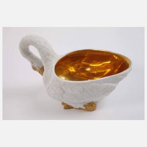 Meissen kleiner Schwan als Schale
