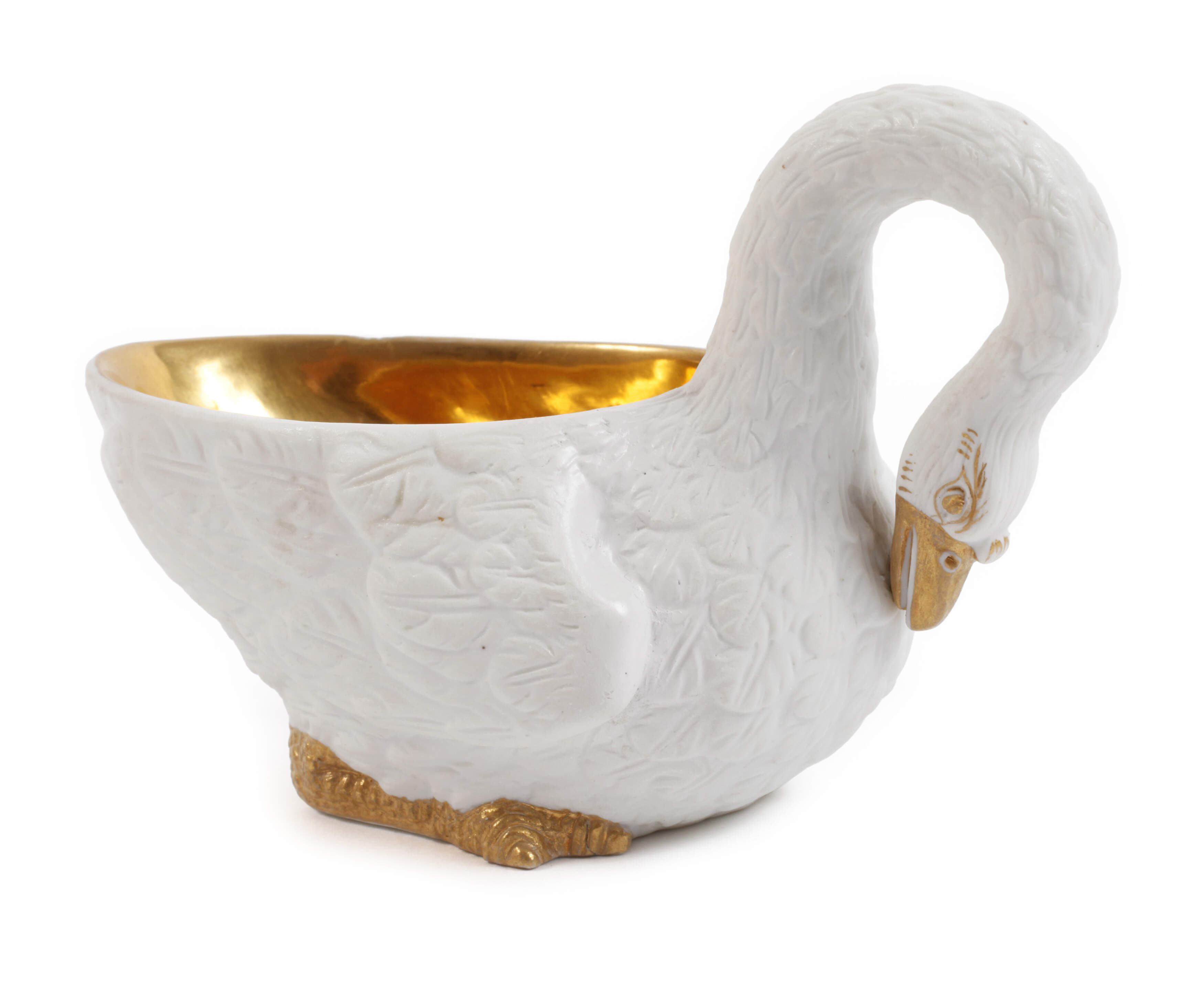 Meissen kleiner Schwan als Schale