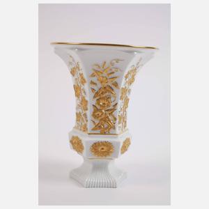 Meissen Prunkvase Reliefdekor