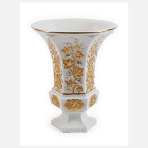 Meissen Prunkvase Reliefdekor