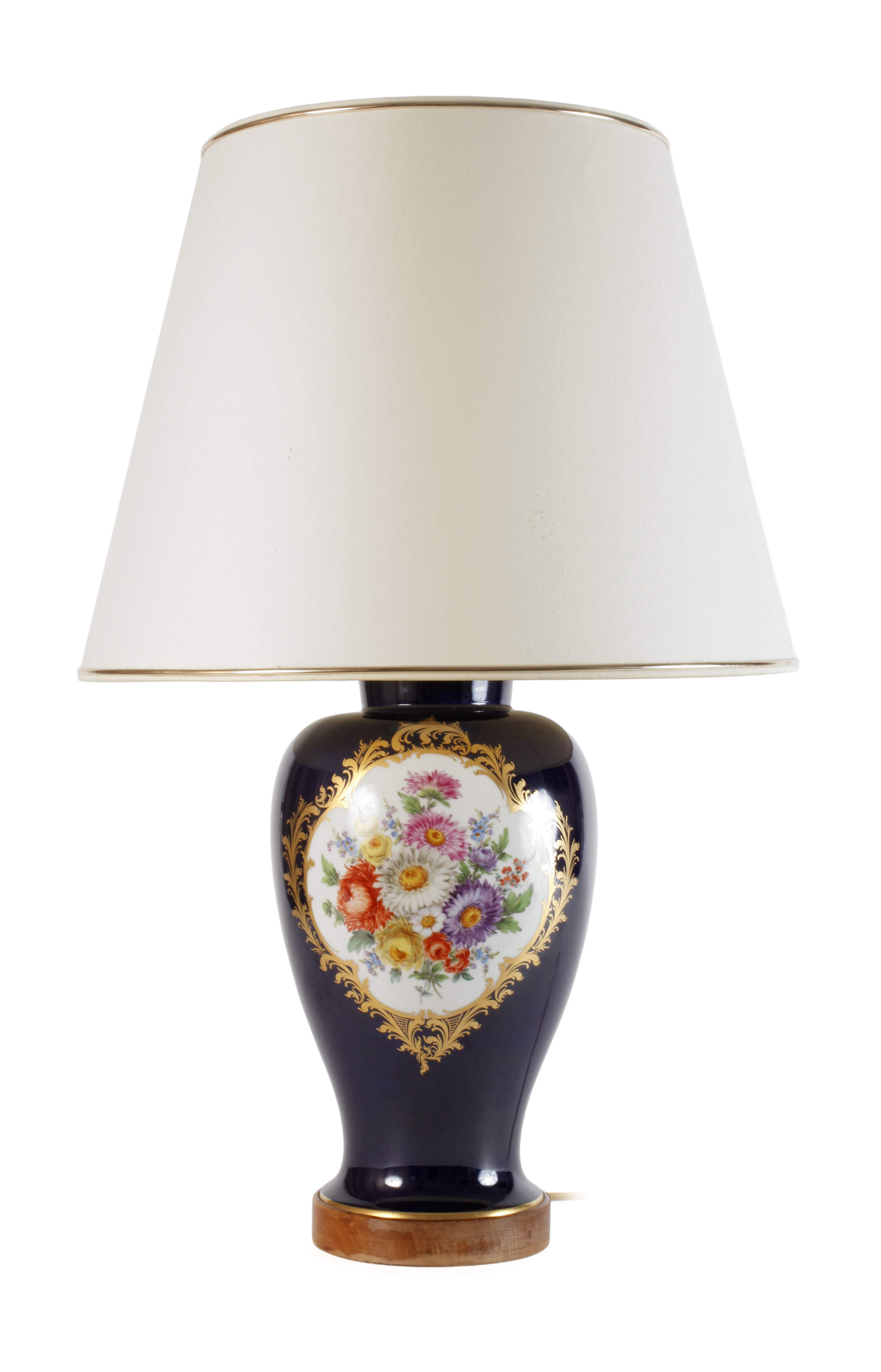 Meissen Tischlampe "Amsterdamer Art"
