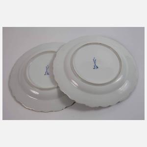 Meissen zwei Obstteller