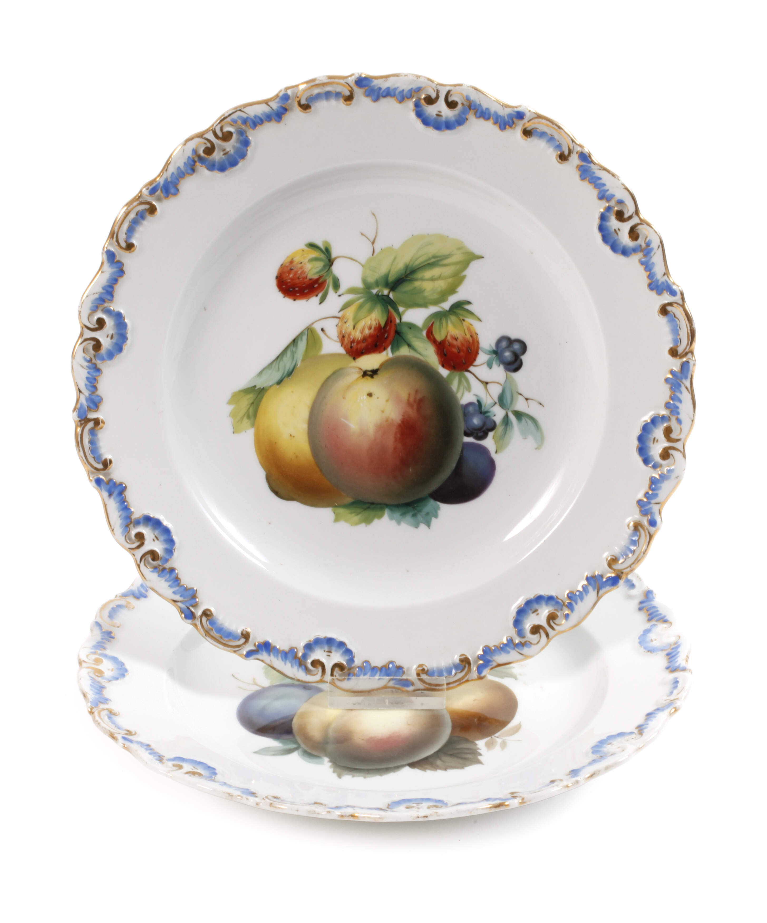 Meissen zwei Obstteller