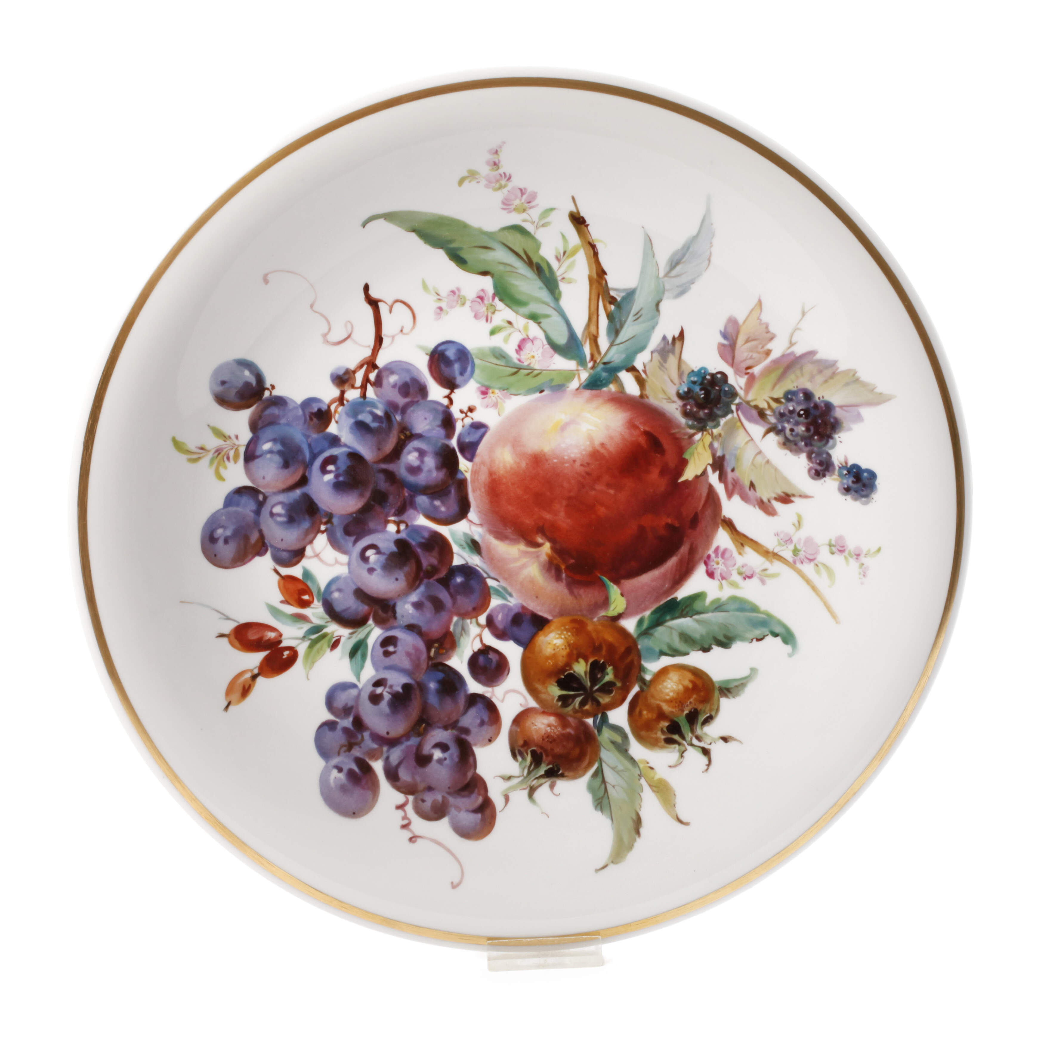 Meissen Wandteller "Obstbukett"