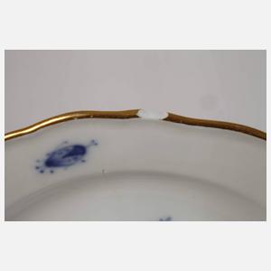 Meissen umfangreiches Speiseservice "Blaue Blume"