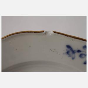 Meissen umfangreiches Speiseservice "Blaue Blume"