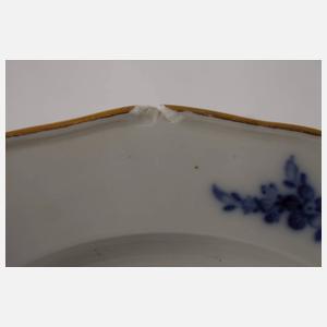 Meissen umfangreiches Speiseservice "Blaue Blume"