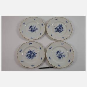 Meissen umfangreiches Speiseservice "Blaue Blume"