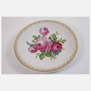 Meissen Wandteller "Rosenbukett"
