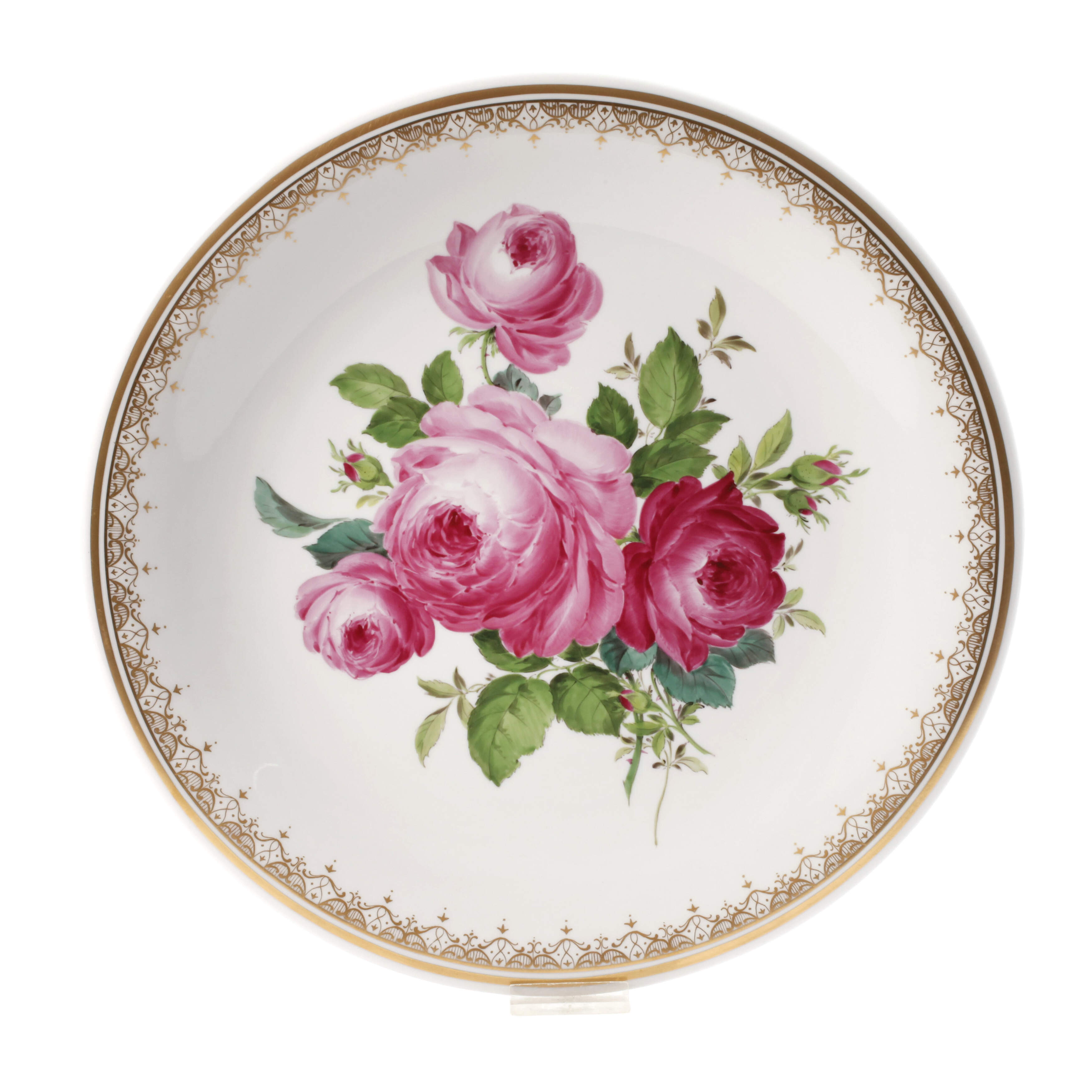 Meissen Wandteller "Rosenbukett"