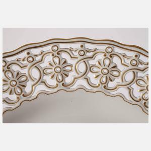 Meissen Durchbruchschale "Blumenbukett"