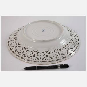 Meissen Durchbruchschale "Blumenbukett"