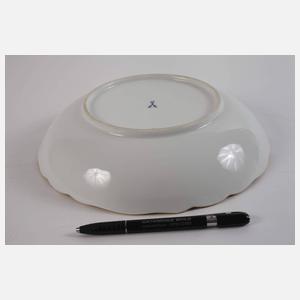 Meissen Schale "Zwiebelmuster" mit Goldrand