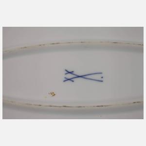 Meissen sechs Teller und Platte "Reicher Drache"