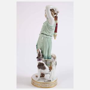 Meissen "Diana mit Hund"