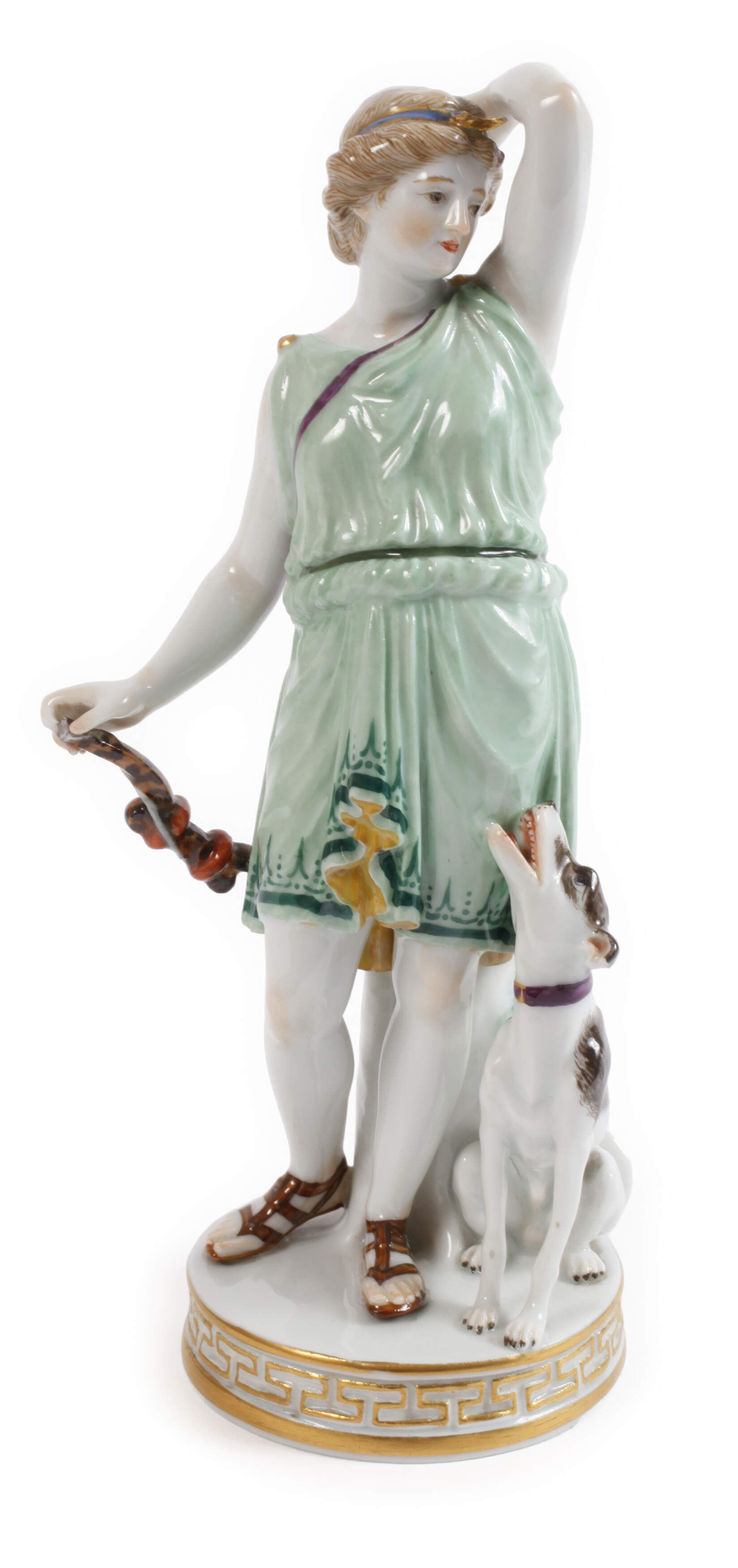 Meissen "Diana mit Hund"