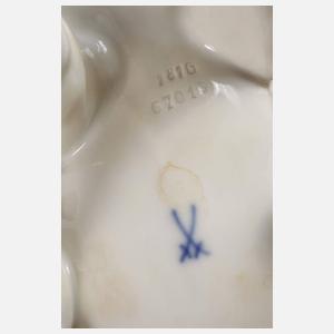 Meissen ”Perser auf Elefant mit Mohr”