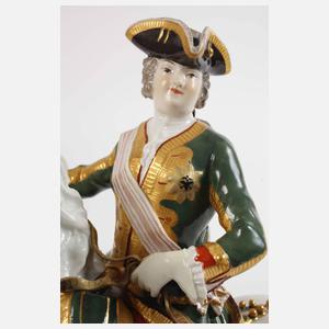 Meissen "Zarin Elisabeth von Russland zu Pferde"