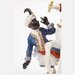 Meissen "Zarin Elisabeth von Russland zu Pferde"