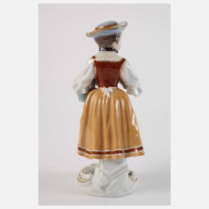 Meissen "Gärtnerkind mit Blumenkorb"