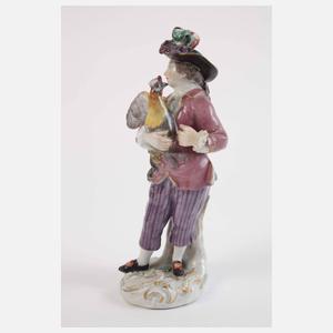 Meissen "Knabe mit Hahn"