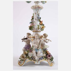 Meissen "Leuchter mit musizierenden Kindern"